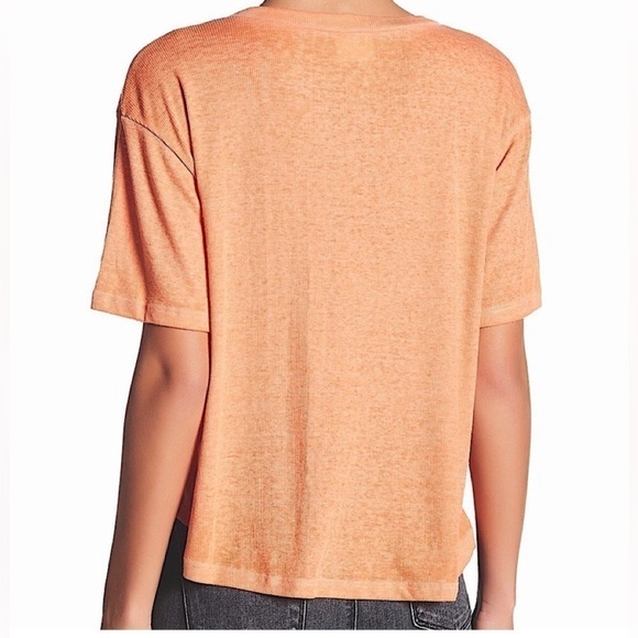 ABOUND ribbed knit hi-lo tee size XXS NWT - Picture 2 of 6